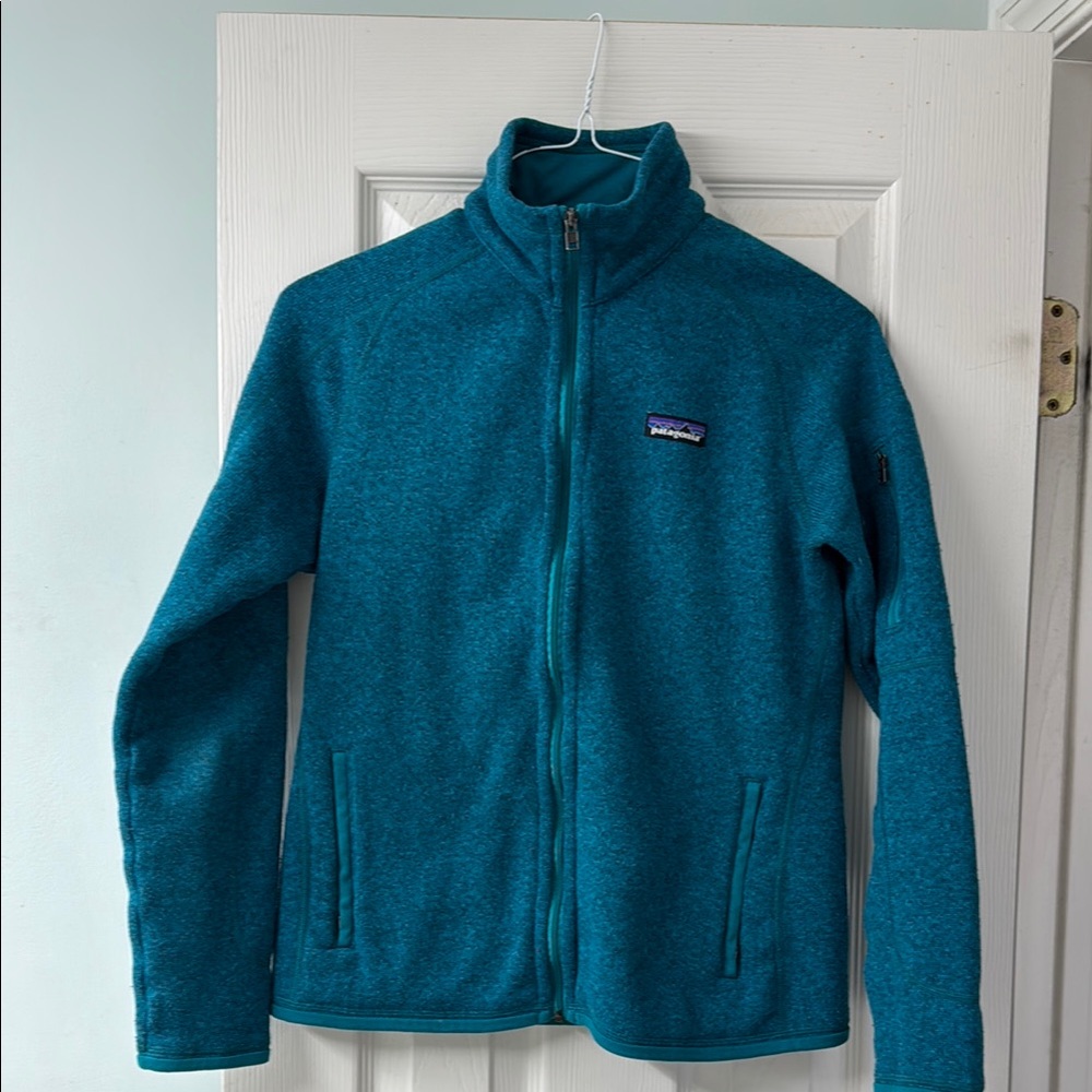 Teal Full-Zip Fleece Jacket